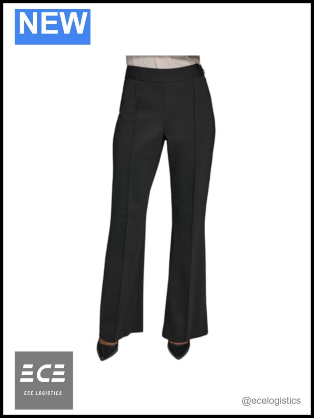 Women's Full Length Compression Pants Slim Fit Flared Leg Base Layer
